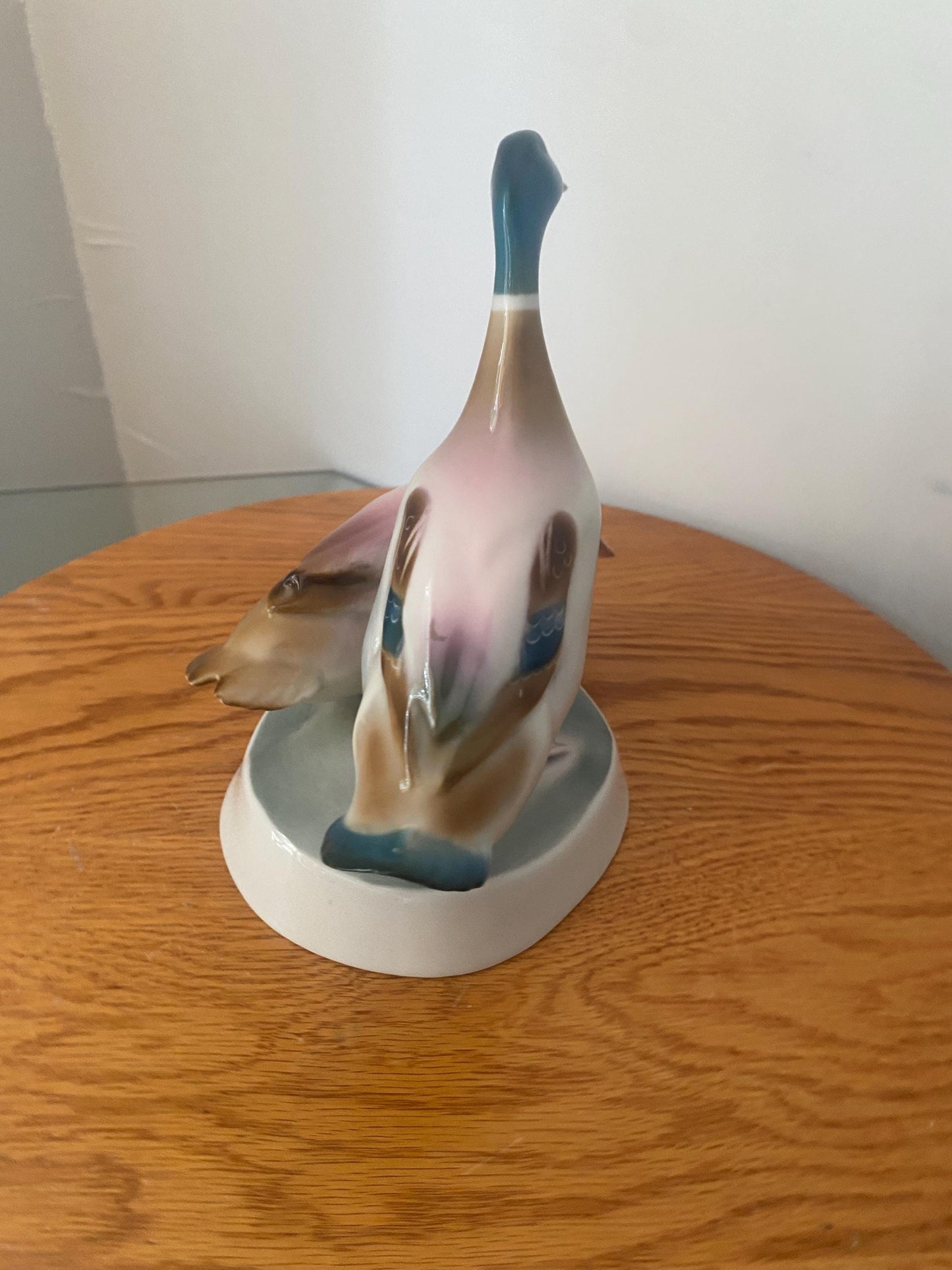 Vintage Zsolnay Porcelain Duck Figurine Made in Hungary
