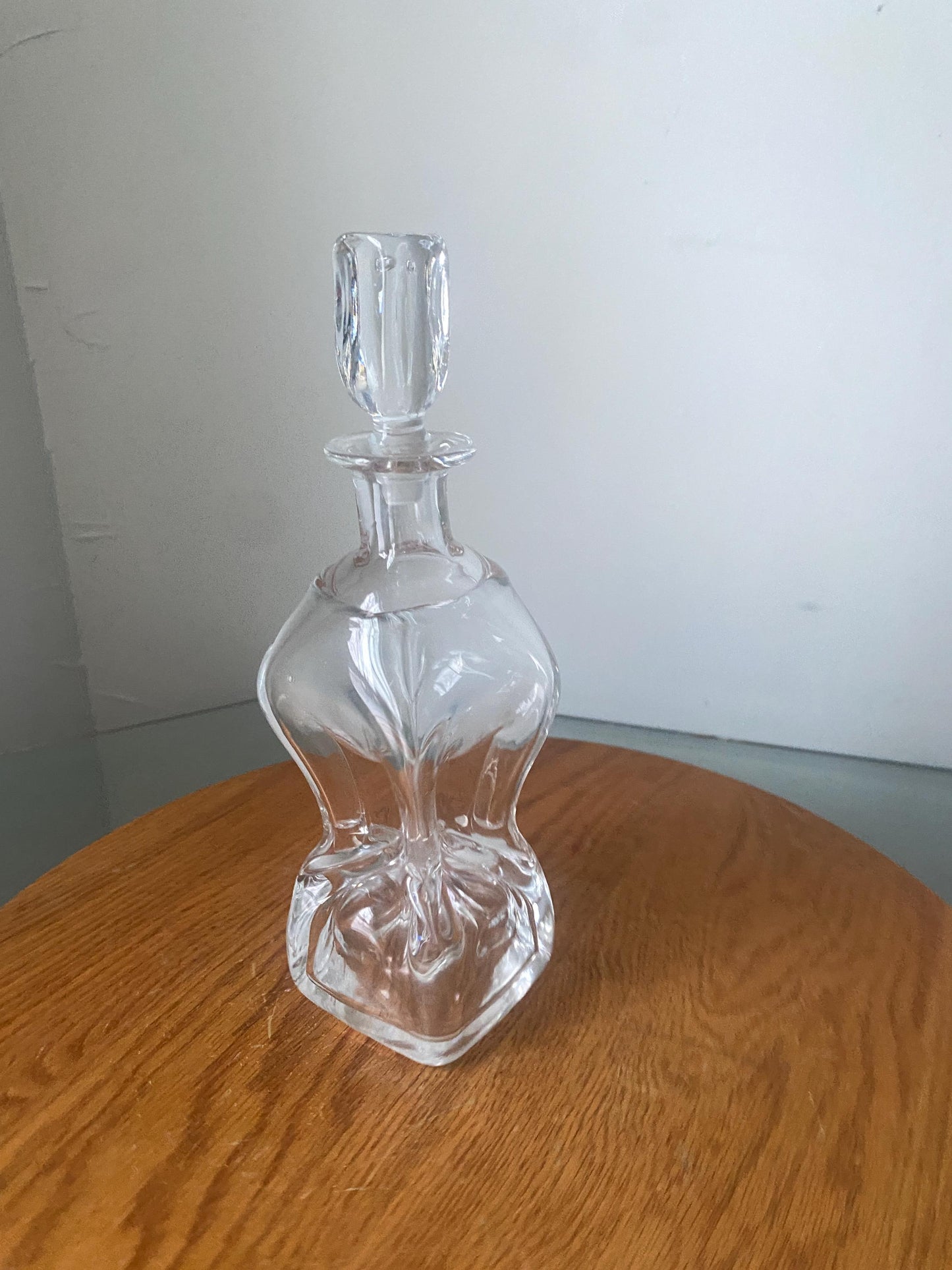 Vintage Clear Magnor of Norway Kluk-Kluk Glass Decanter