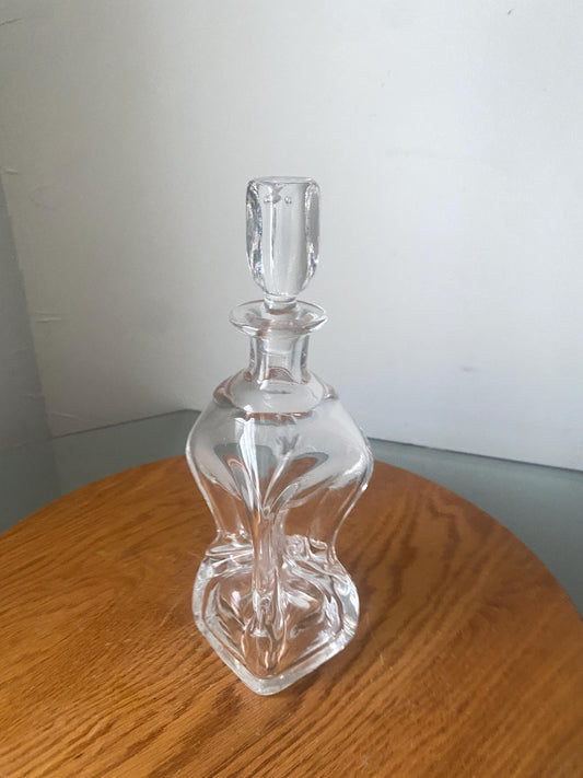 Vintage Clear Magnor of Norway Kluk-Kluk Glass Decanter