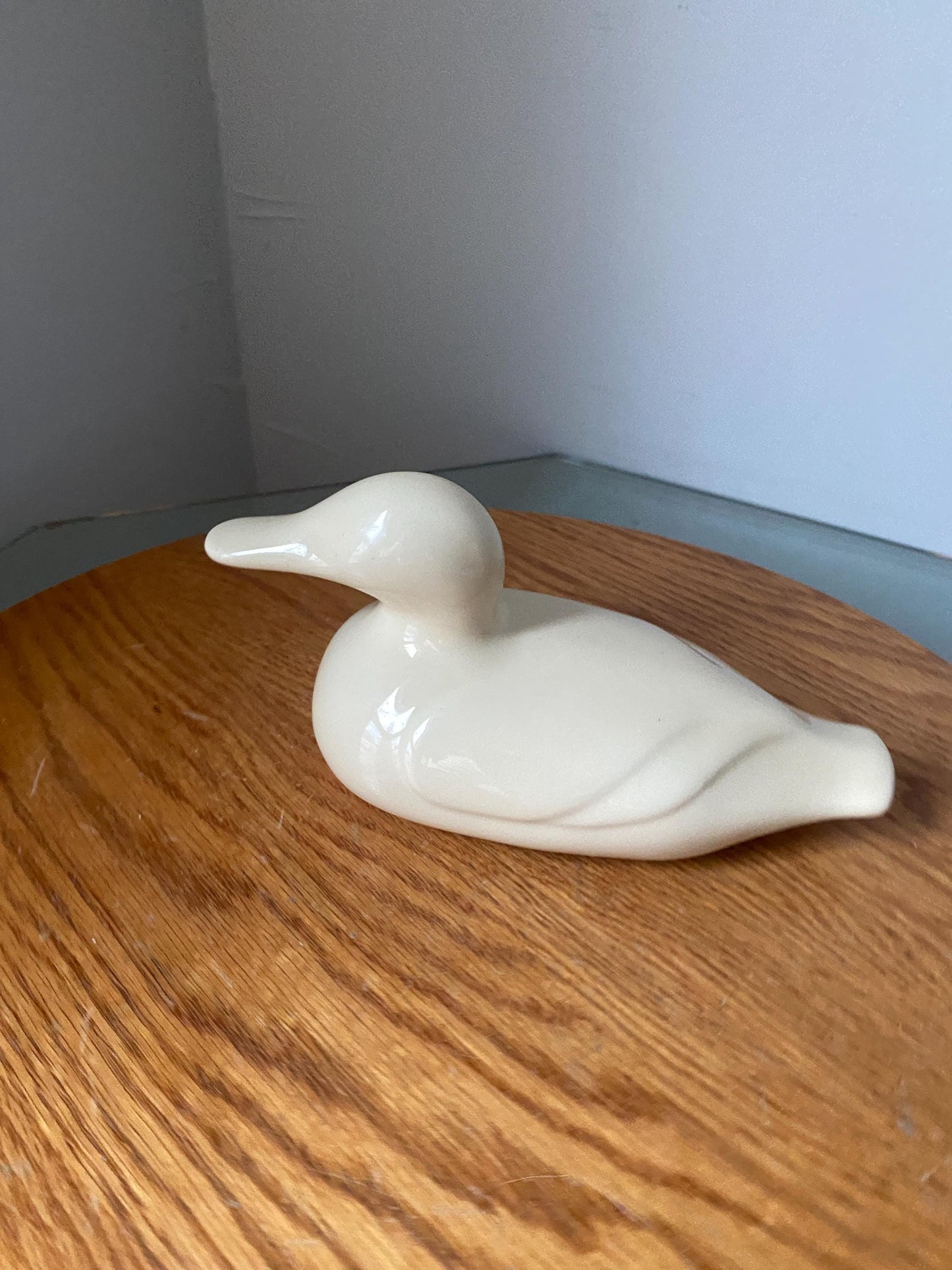 Small Vintage Northern Pottery Canada Ceramic Cream Duck