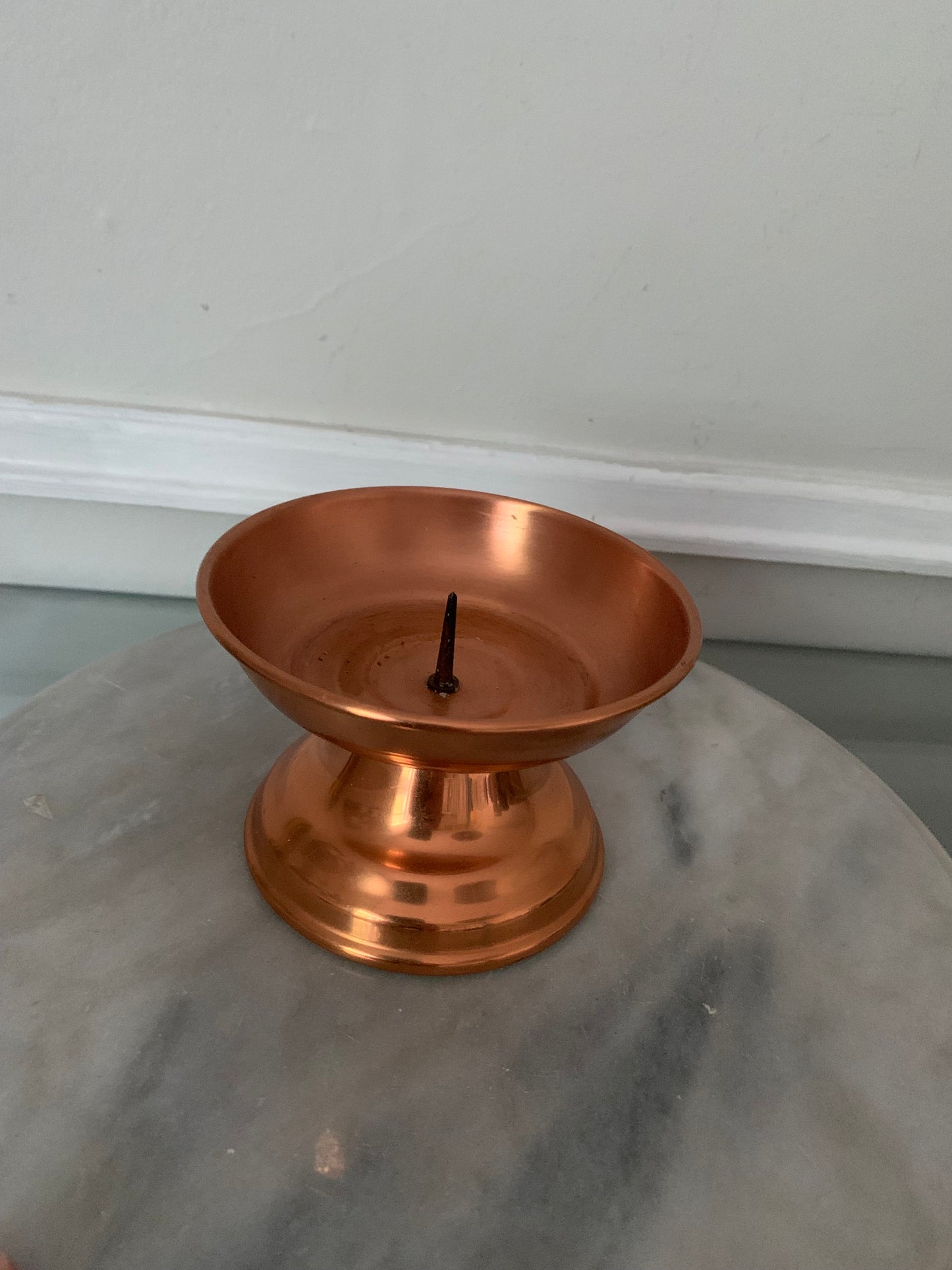 Vintage Copper Candle Holder