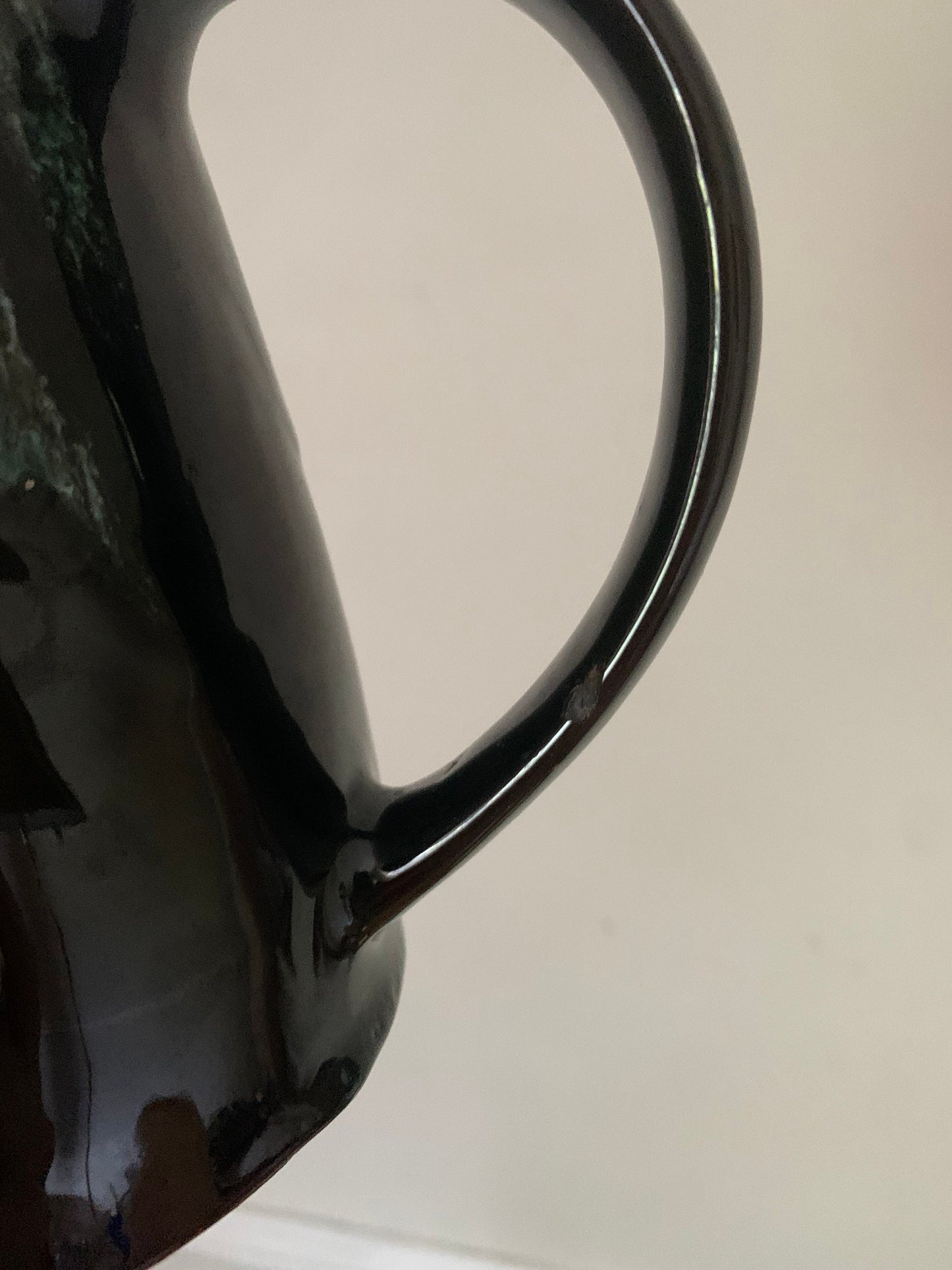 Vintage Royal Canadian Art Princess Drip Glaze Pottery Coffee Pot