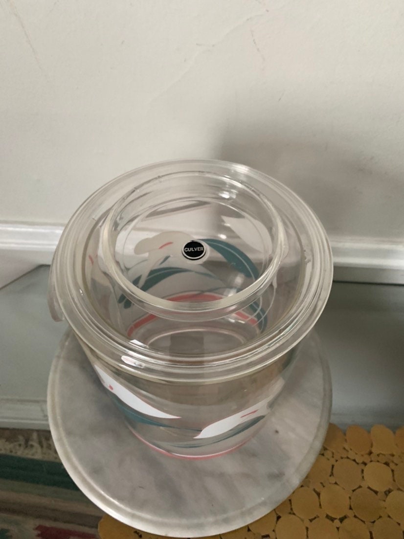 Retro Clear Acrylic Lily Culver Ice Bucket