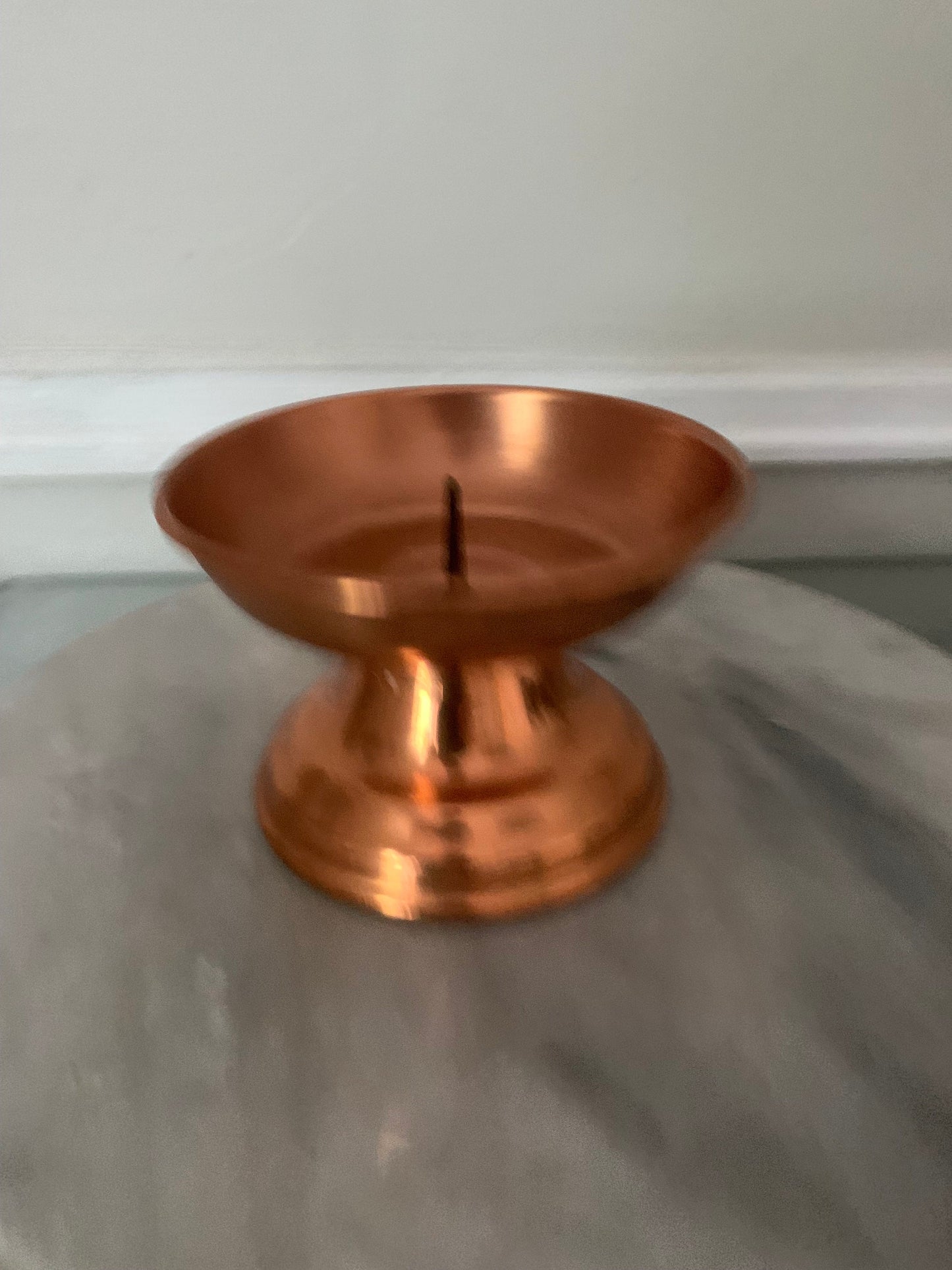 Vintage Copper Candle Holder