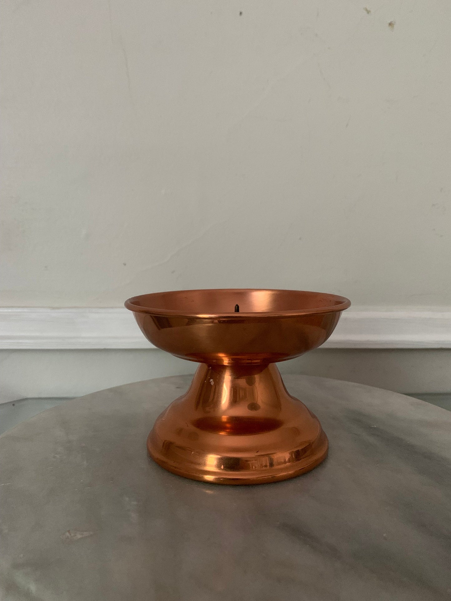Vintage Copper Candle Holder