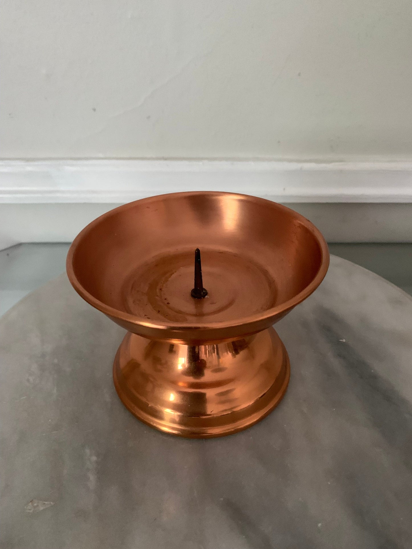 Vintage Copper Candle Holder