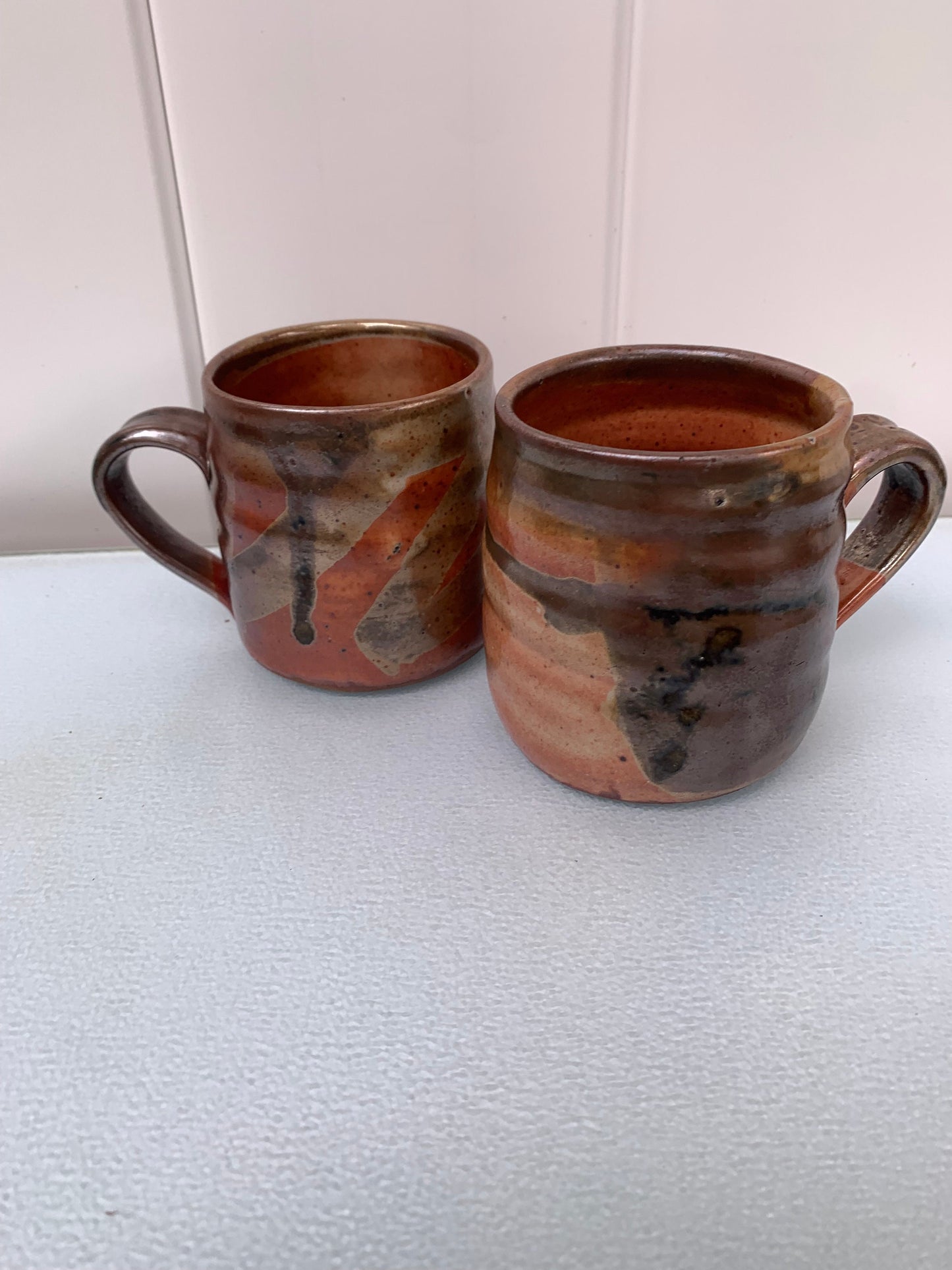 Pair of Handmade Pottery Mugs