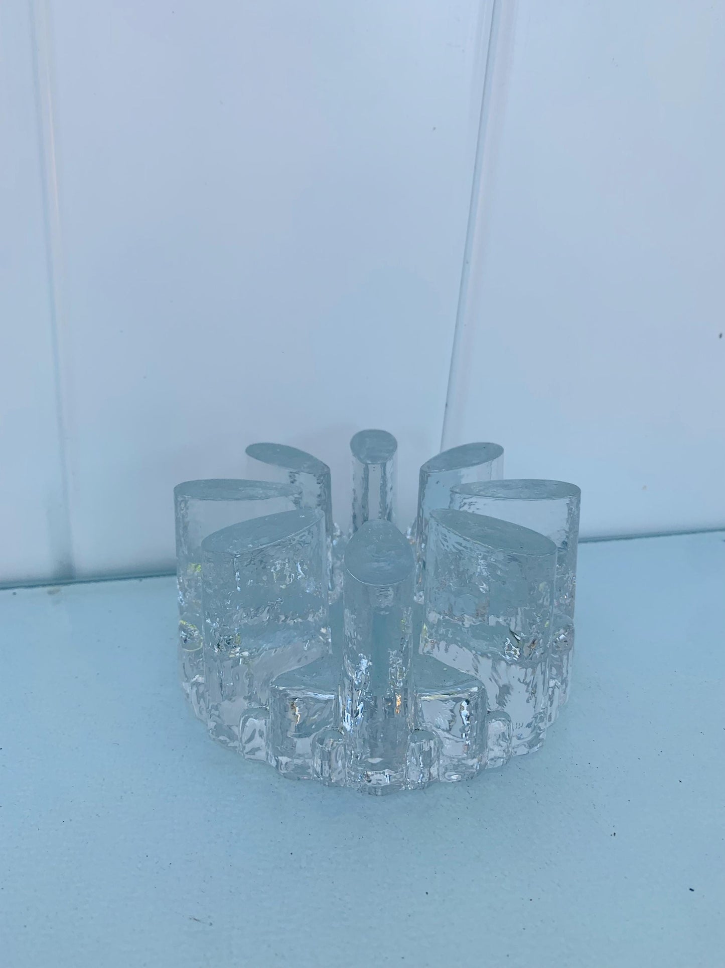 Vintage Glasdesign Georgeshutter Art Glass Tea Light Holder