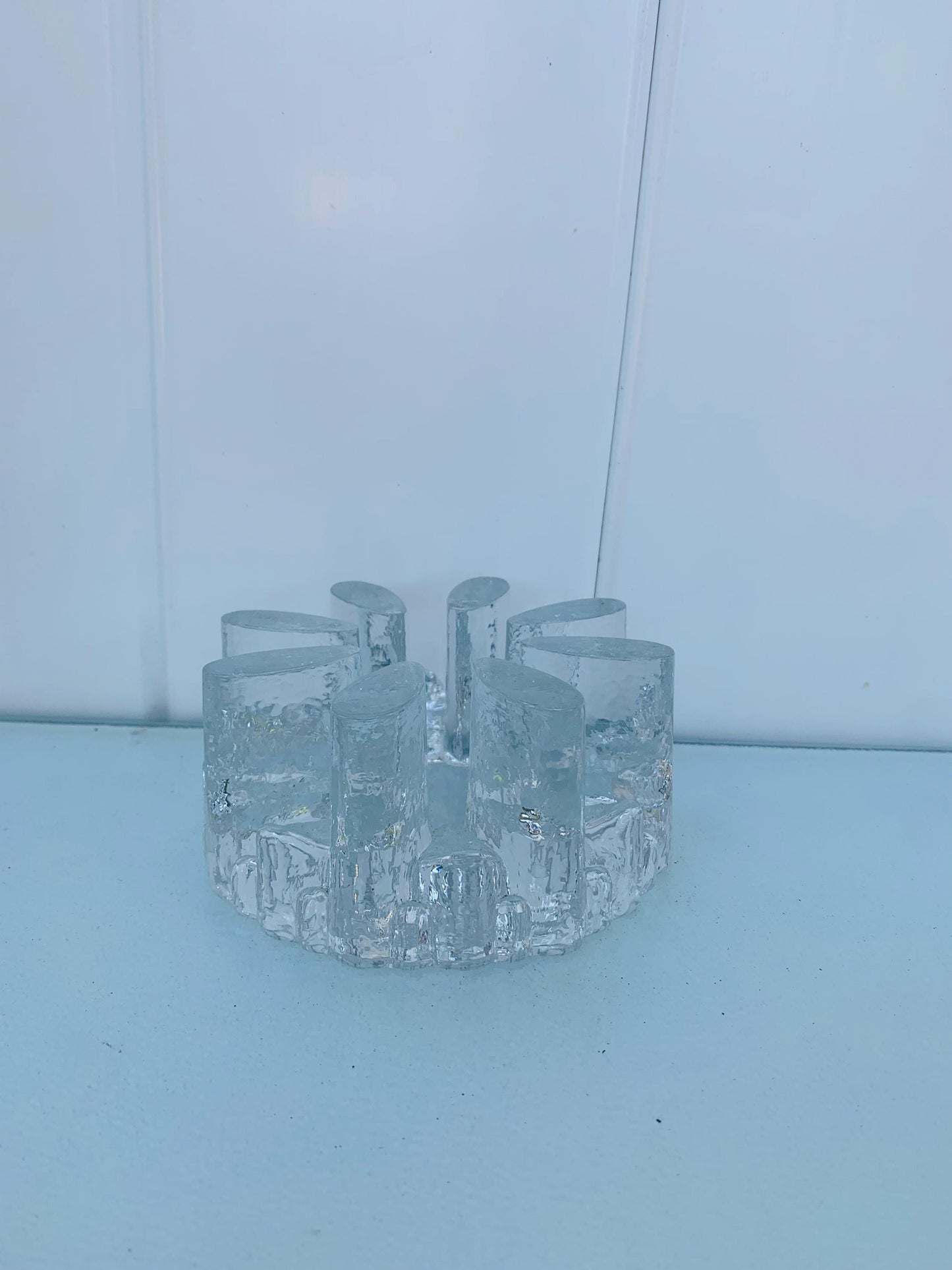Vintage Glasdesign Georgeshutter Art Glass Tea Light Holder