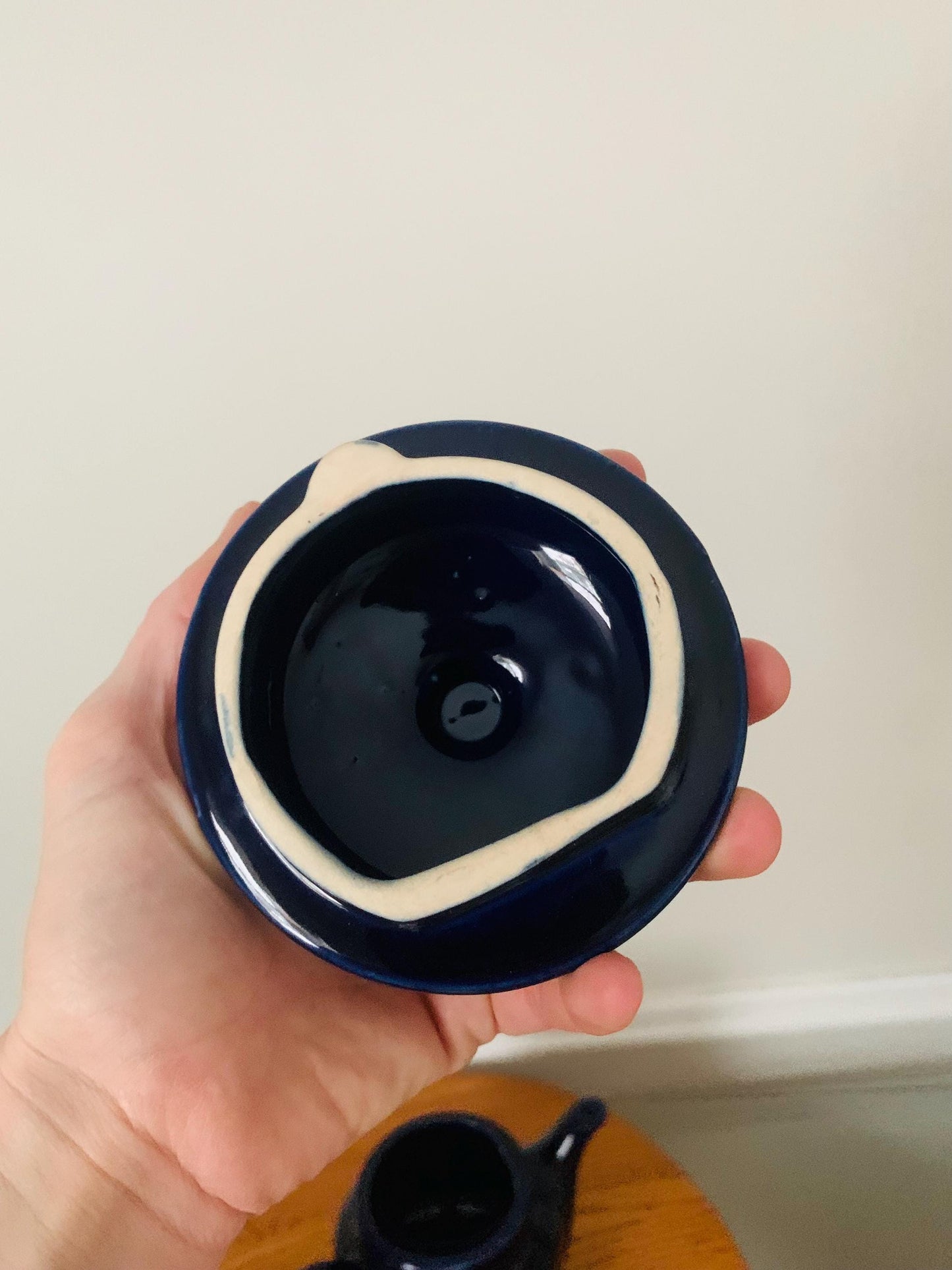 Vintage Rondo Royal Cobalt Ceramic Teapot