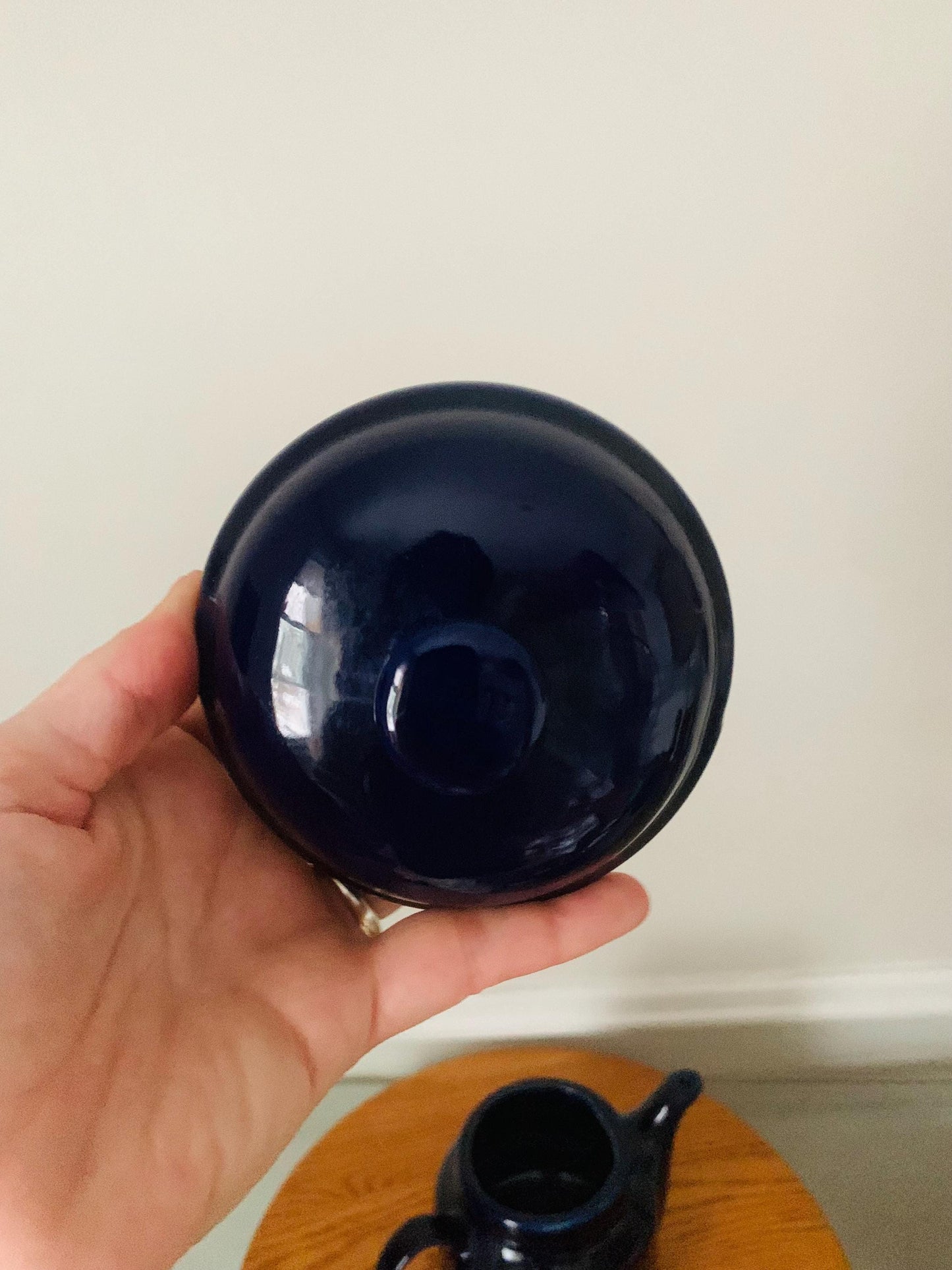 Vintage Rondo Royal Cobalt Ceramic Teapot