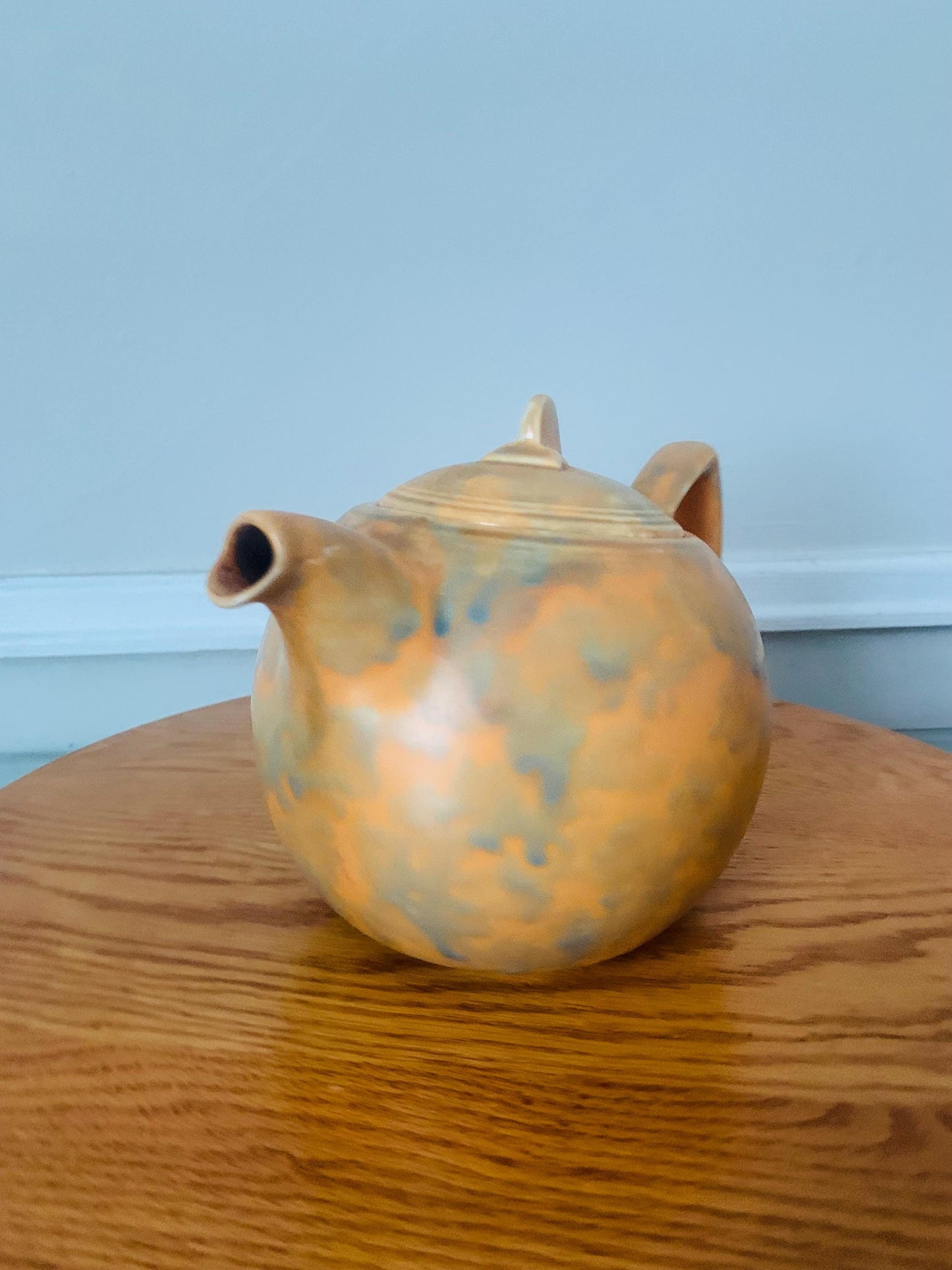 Vintage Flaxman Ware Wade Heath Pottery Teapot Made in England