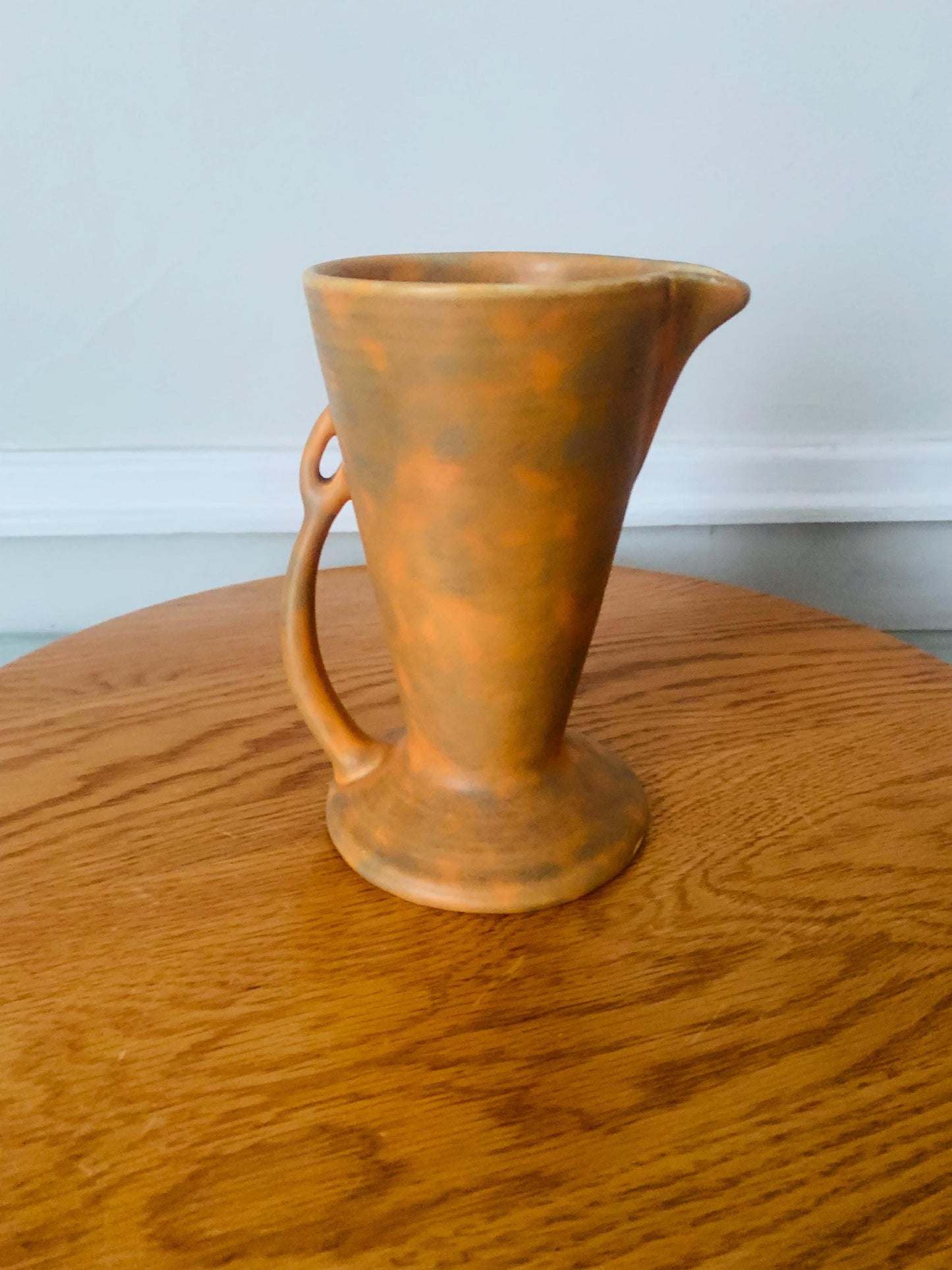 Vintage Flaxman Ware Wade Heath Pottery Small Jug with Handle Made in England