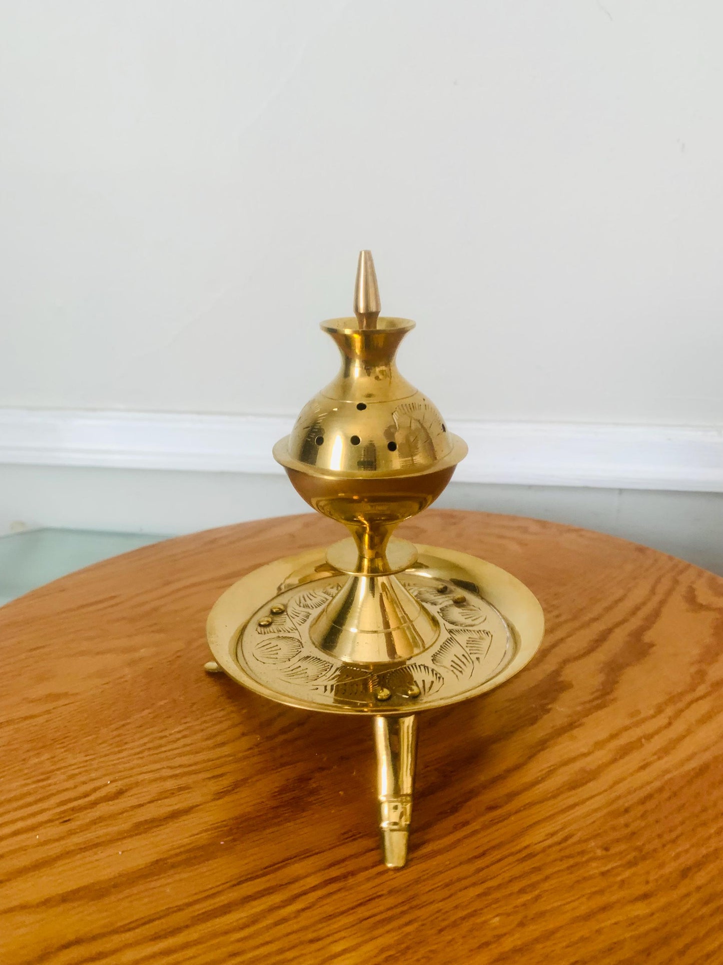 Vintage Brass Incense Burner