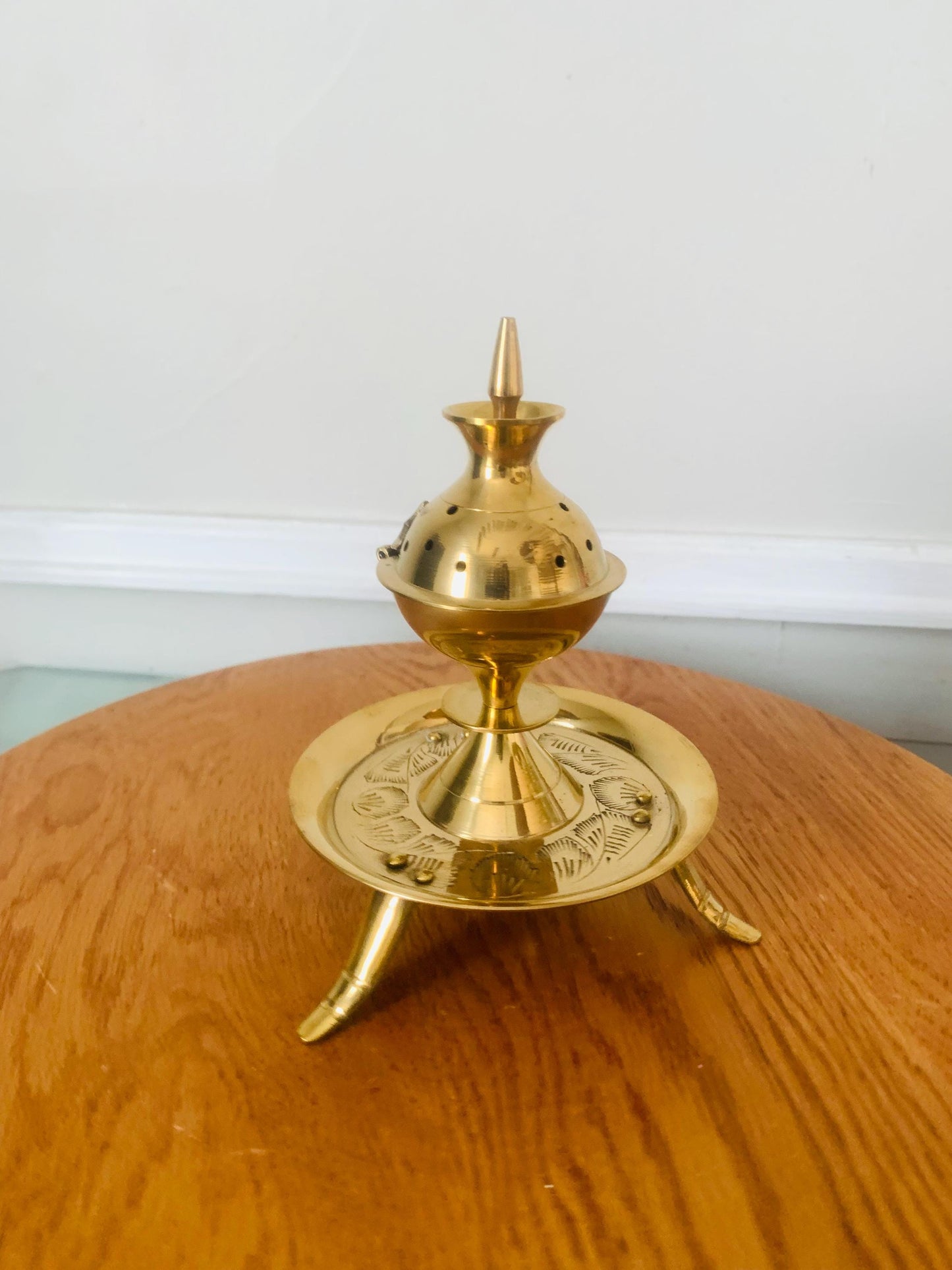 Vintage Brass Incense Burner