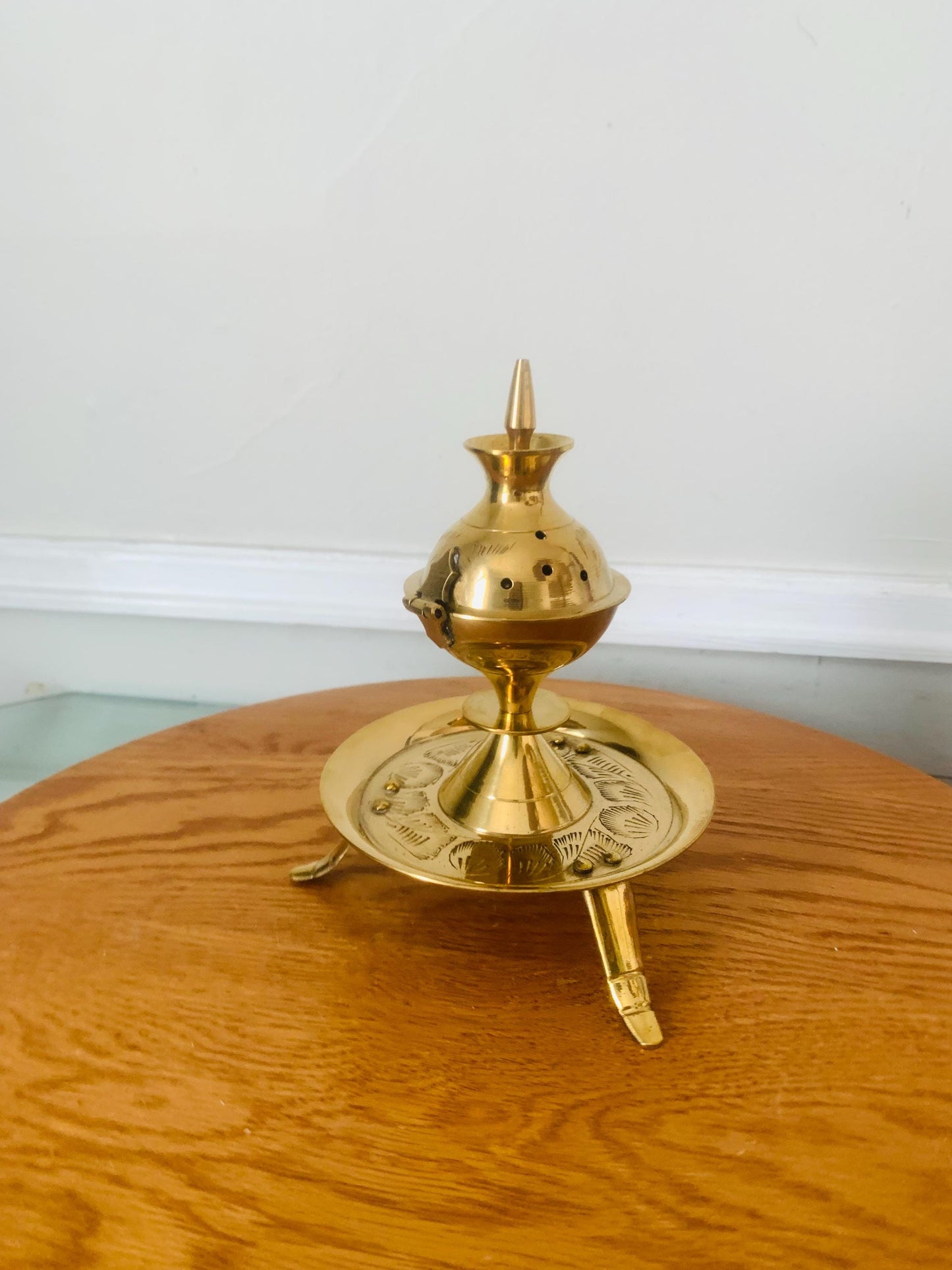 Vintage Brass Incense Burner