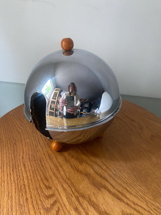 Vintage Chrome Kosy Kraft Teapot Insulator Cover Made in England