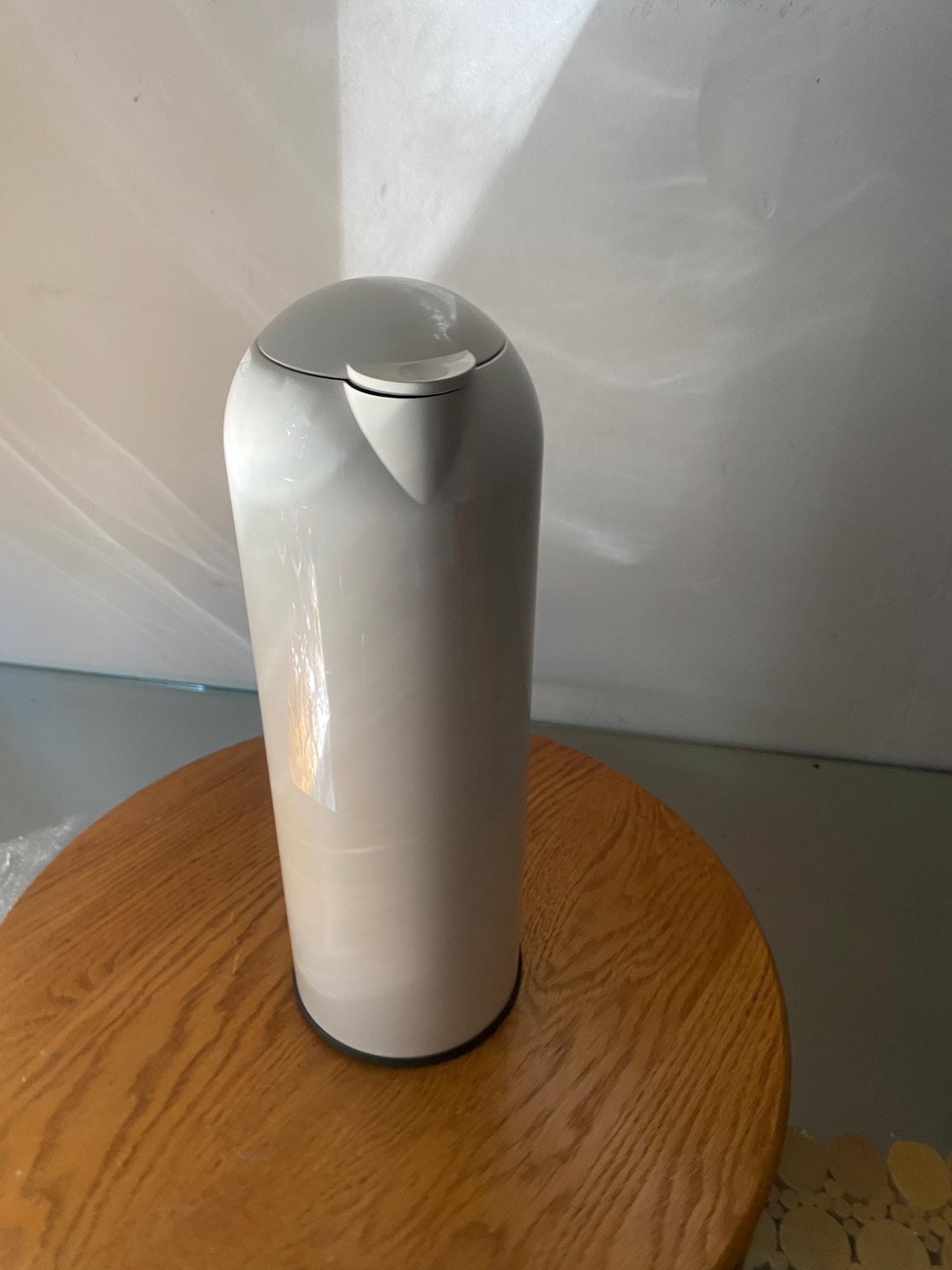 Retro Rosti Design Hot/Cold White and Gray Thermos Carafe Made in Holland