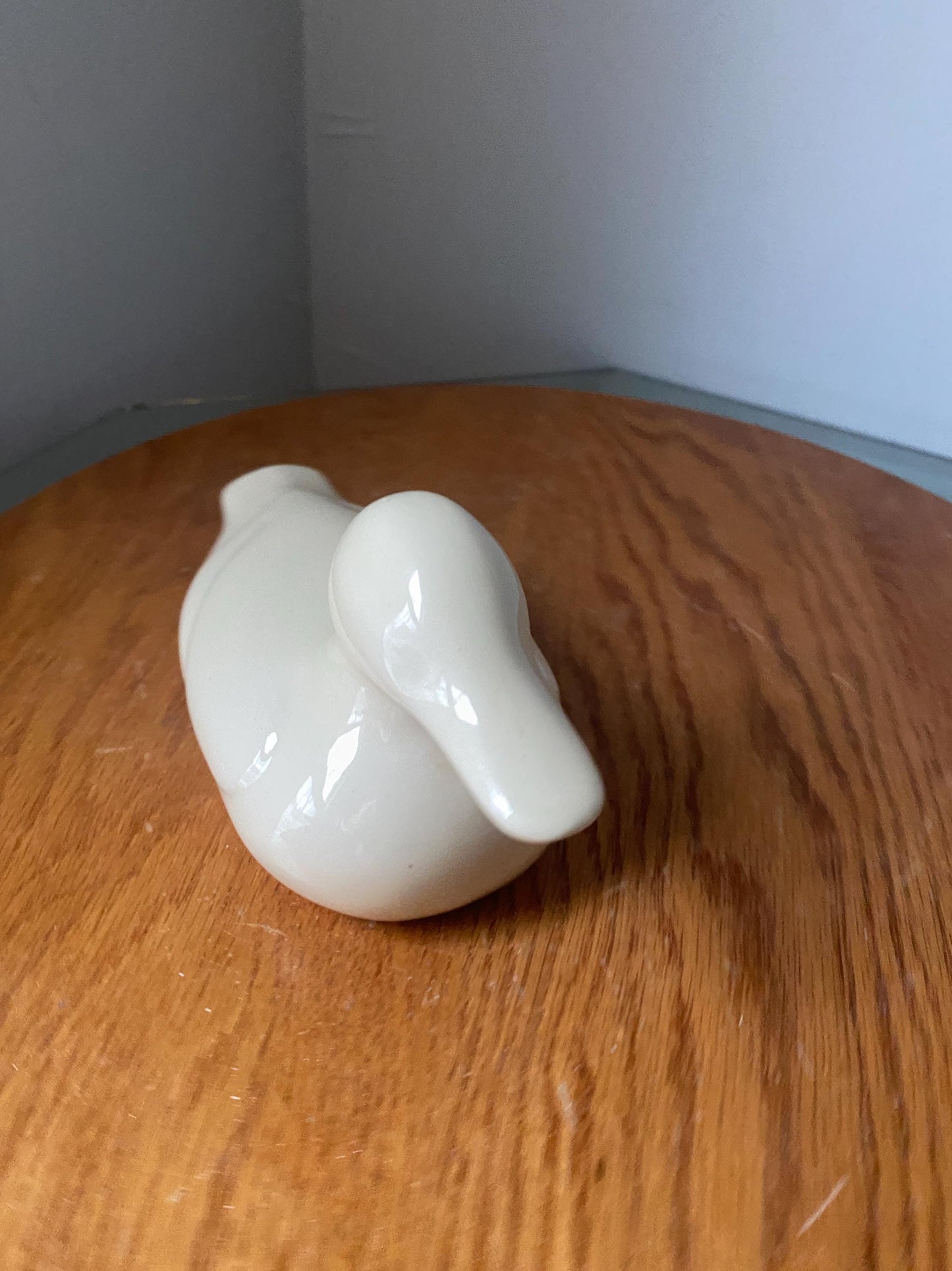 Small Vintage Northern Pottery Canada Ceramic Cream Duck