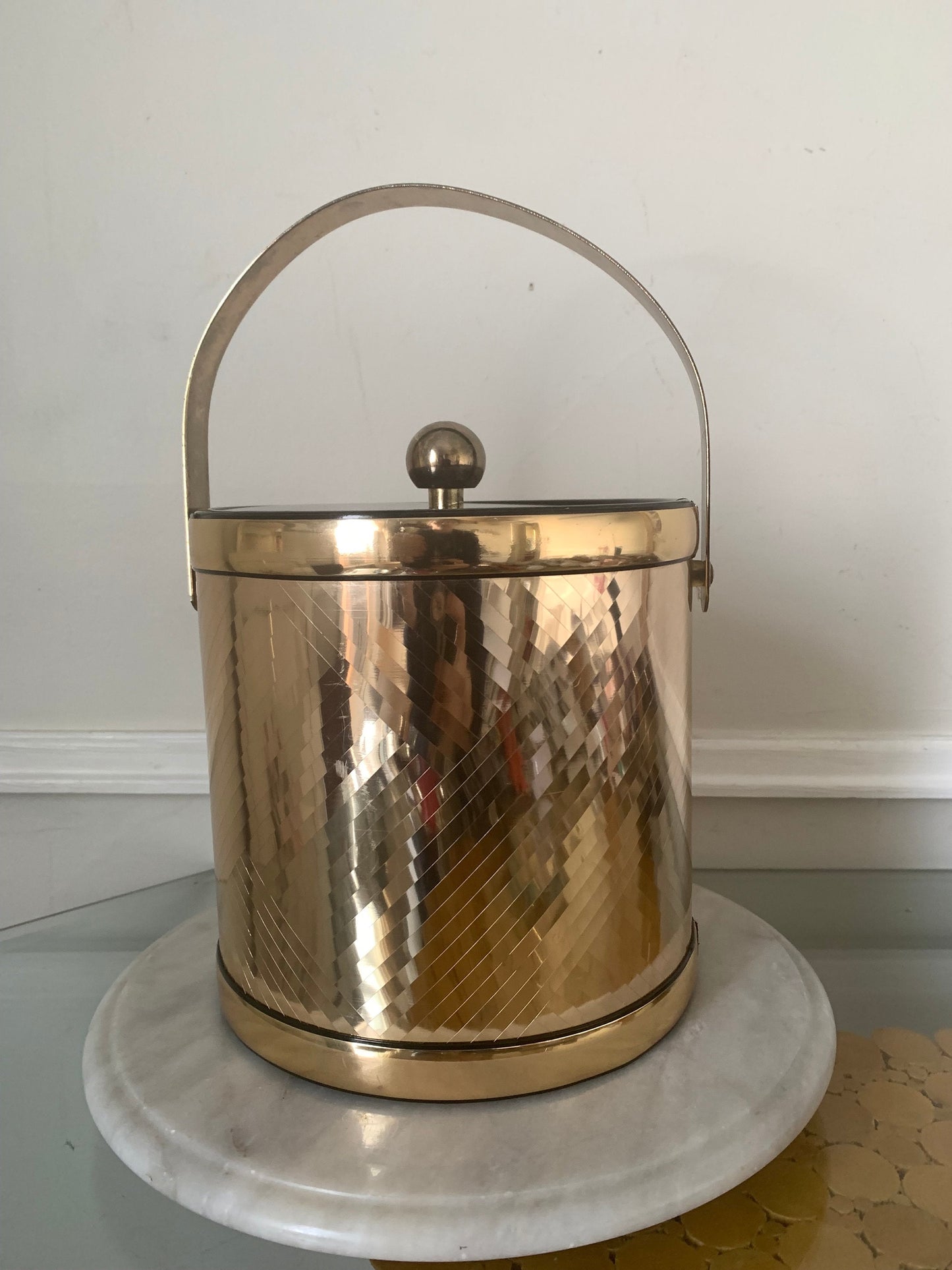 MCM Gold Ice Bucket Made in Taiwan