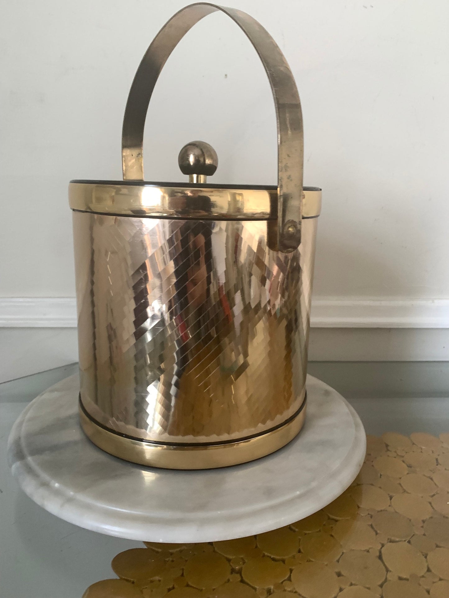 MCM Gold Ice Bucket Made in Taiwan