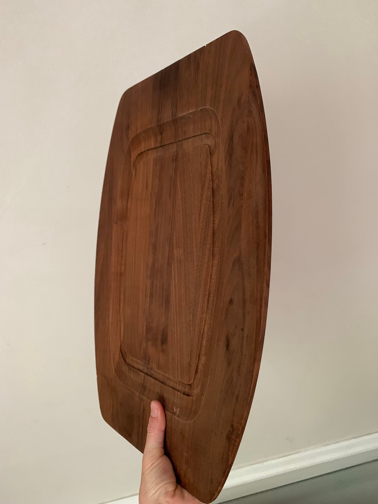 MCM Wooden Gladmark Wood Board Made in Burbank California