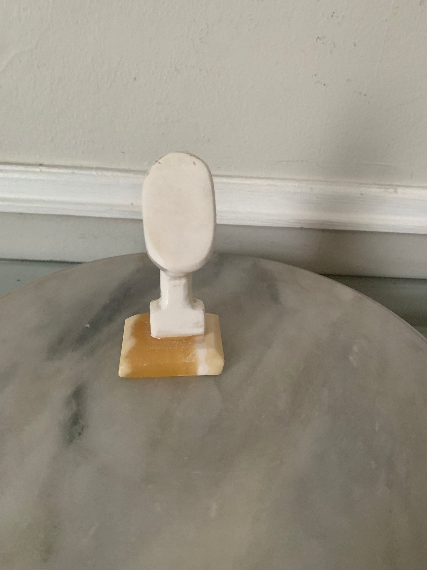 Small Retro Nefertiti Egyptian Queen Marble Bust